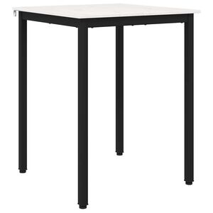 vidaXL &Tau;&rho;&alpha;&pi;&epsilon;&zeta;&alpha;&rho;ί&alpha; &Lambda;&epsilon;&upsilon;&kappa;ό 60 x 60 x 75 cm &Sigma;&tau;&epsilon;&rho;&epsilon;ά &xi;&upsilon;&lambda;&epsilon;ί&alpha; &pi;&epsilon;ύ&kappa;&omicron;&upsilon;