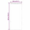 vidaXL Κουρτίνες Voile με βρόχους 2 τεμάχια Λευκό 140x260 cm