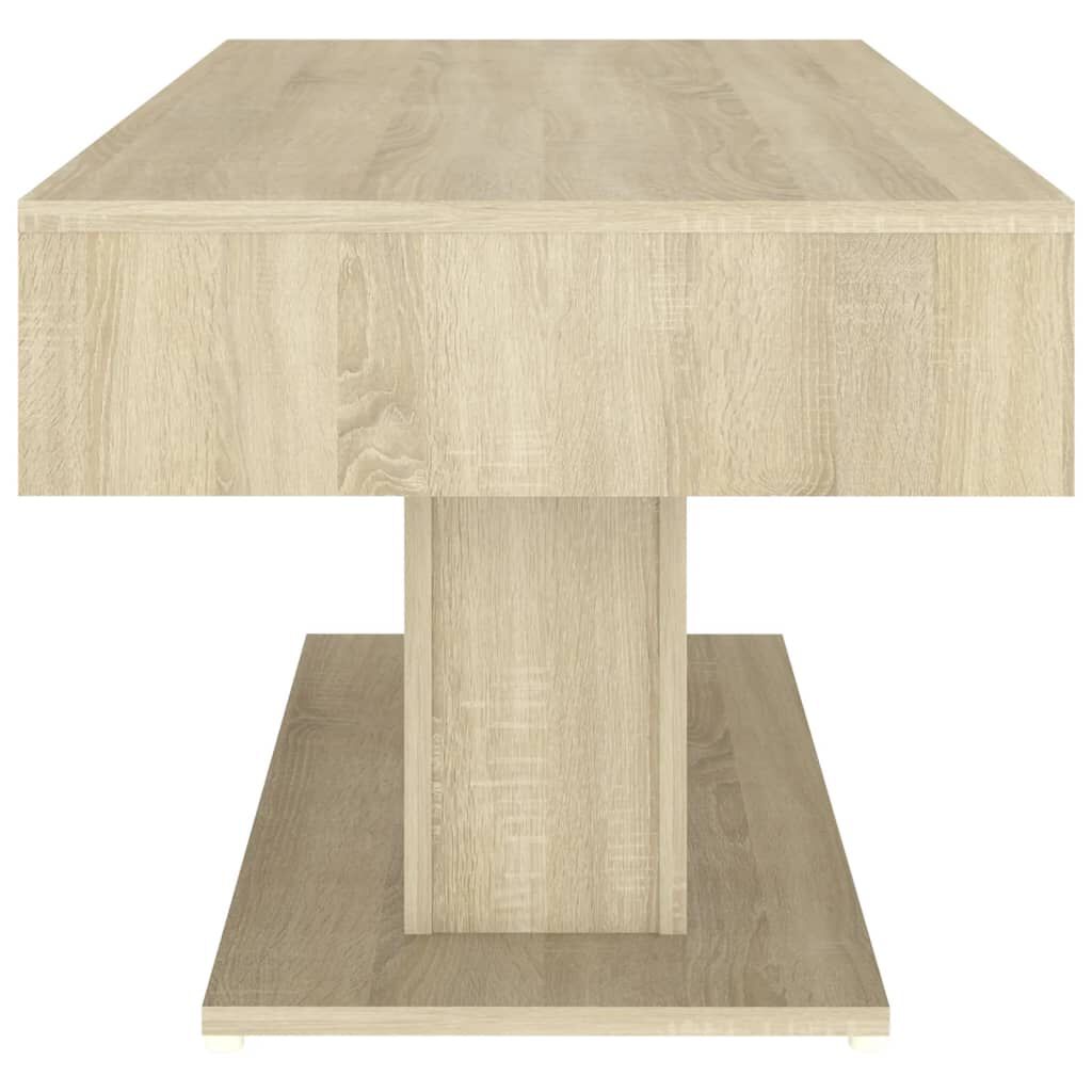 vidaXL Τραπεζάκι Σαλονιού Sonoma Δρυς 96x50x45 εκ. από Επεξεργ. Ξύλο