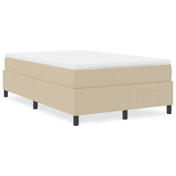 vidaXL Κρεβάτι με ελατήρια Γκρι Πράσινο 120 x 190 cm Βελούδο