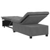 vidaXL Κρεβάτι καναπές Σκούρο Γκρι 67 x 194 x 82 εκ