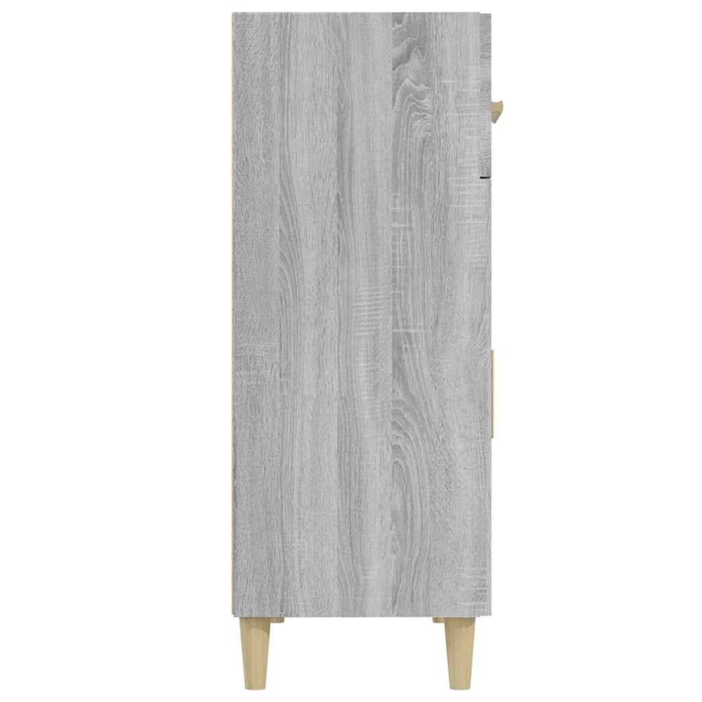 vidaXL Ντουλάπι Γκρι Sonoma 69,5 x 34 x 89 εκ. από Επεξεργασμένο Ξύλο