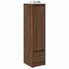 vidaXL Ντουλάπι Καφέ Δρυς 29,5x34x119,5 εκ. Επεξεργασμένο Ξύλο