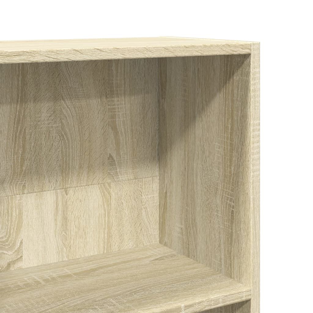 vidaXL Βιβλιοθήκη Sonoma Δρυς 40x24x143 εκ. από Επεξεργασμένο Ξύλο