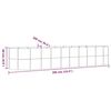 vidaXL Ζαρντινιέρα Καφέ 396x100x68εκ Γαλβανισμένος χάλυβας