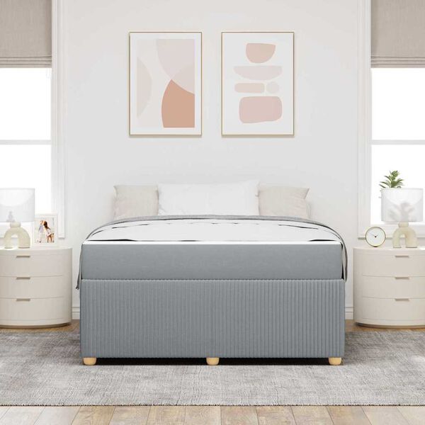 vidaXL &Sigma;&kappa;&epsilon;&lambda;&epsilon;&tau;ό&sigmaf; &Kappa;&rho;&epsilon;&beta;&alpha;&tau;&iota;&omicron;ύ &mu;&epsilon; &sigma;&tau;&rho;ώ&mu;&alpha; &Alpha;&nu;&omicron;&iota;&chi;&tau;ό &gamma;&kappa;&rho;&iota; 160 x 200 cm ύ&phi;&alpha;&sigma;&mu;&alpha;