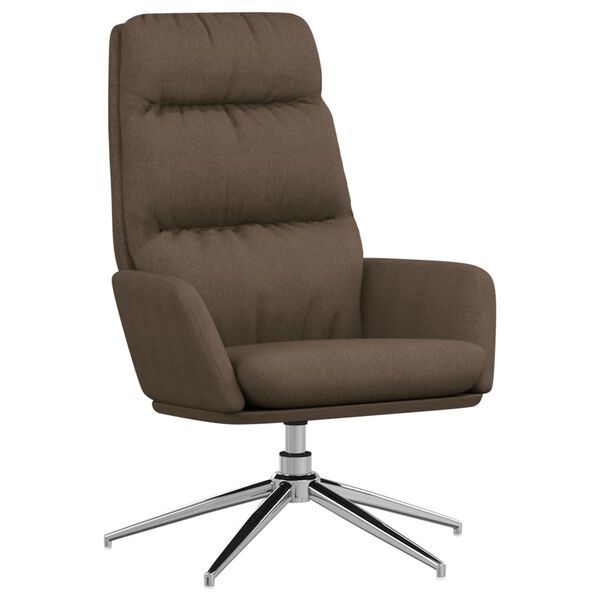 vidaXL Πολυθρόνα Relax Taupe Υφασμάτινη