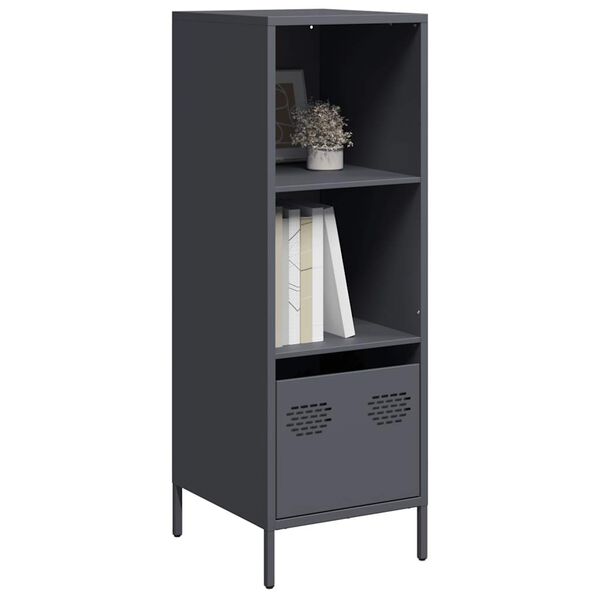 vidaXL Ντουλάπι Ανθρακί 35x39x103,5 εκ. από Χάλυβα