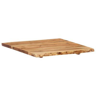 vidaXL Επιφάνεια Τραπεζιού 58 x (50-60) x 2,5 εκ. Μασίφ Ξύλο Ακακίας