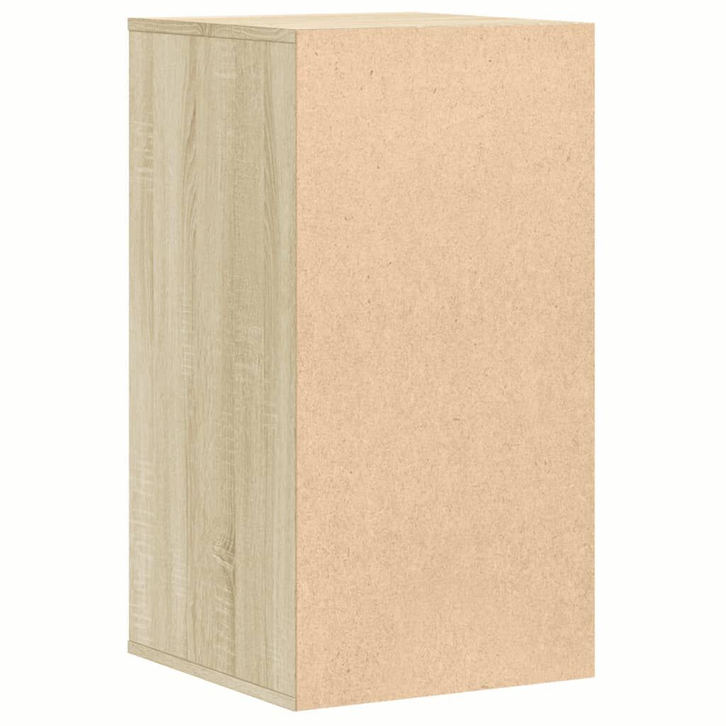 vidaXL Συρταριέρα Sonoma Δρυς 40x41x76 εκ. από Επεξεργ. Ξύλο
