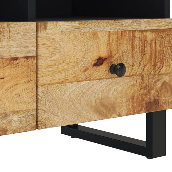 vidaXL Έπιπλο Τηλεόρασης 70 x 33 x 46 εκ. από Μασίφ Ξύλο Μάνγκο