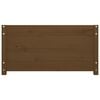 vidaXL Καναπές Κρεβάτι Καφέ Μελί 90 x 200 εκ. από Μασίφ Ξύλο Πεύκου