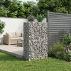 vidaXL &Alpha;&nu;&alpha;&sigma;&eta;&kappa;&omega;&mu;έ&nu;&omicron; &kappa;&rho;&epsilon;&beta;ά&tau;&iota; gabion &Alpha;&sigma;&eta;&mu;ί 90 x 50 x 150 &epsilon;&kappa;