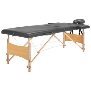 vidaXL &Kappa;&rho;&epsilon;&beta;ά&tau;&iota; &Mu;&alpha;&sigma;ά&zeta; 2 &Theta;έ&sigma;&epsilon;&omega;&nu; &Alpha;&nu;&theta;&rho;&alpha;&kappa;ί 186x68 &epsilon;&kappa;. &mu;&epsilon; &Xi;ύ&lambda;&iota;&nu;&omicron; &Sigma;&kappa;&epsilon;&lambda;&epsilon;&tau;ό