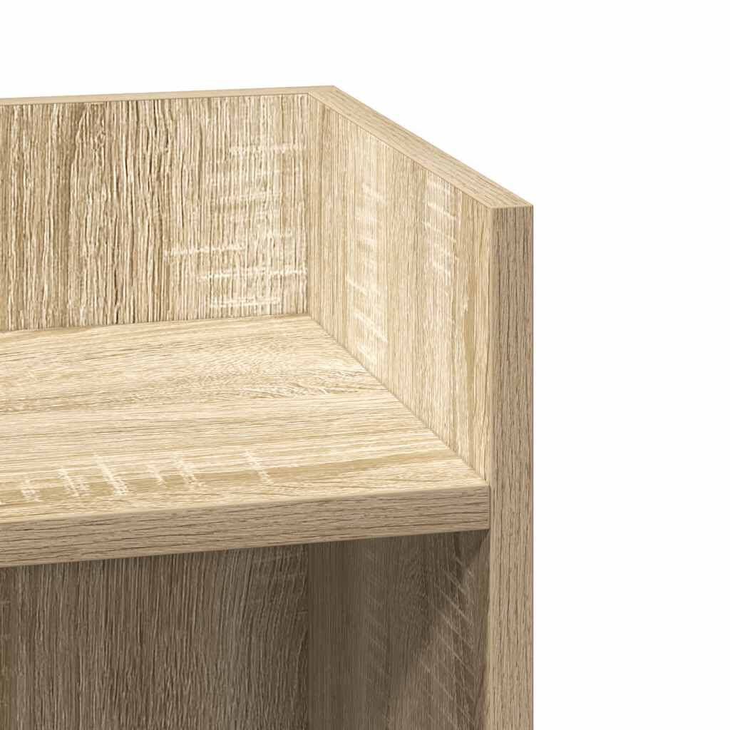 vidaXL Τραπεζάκια 2 τεμ. με ράφι Sonoma Δρυς 25,5x27x60 εκ.