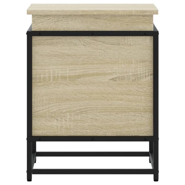 vidaXL Κουτί Αποθήκευσης με Sonoma Δρυς 40x40x51,5 εκ. Επεξ. Ξύλο