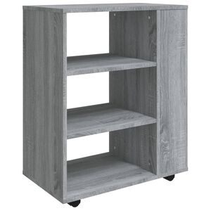 vidaXL &Nu;&tau;&omicron;&upsilon;&lambda;ά&pi;&iota; &Mu;&epsilon; &Rho;&omicron;&delta;ά&kappa;&iota;&alpha; &Gamma;&kappa;&rho;&iota; Sonoma 60 x 35 x 75 &epsilon;&kappa;. &Epsilon;&pi;&epsilon;&xi;&epsilon;&rho;&gamma;. &Xi;ύ&lambda;&omicron;