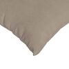 vidaXL &Mu;&alpha;&xi;&iota;&lambda;ά&rho;&iota; &Kappa;&alpha;&nu;&alpha;&pi;έ 2 pcs Taupe 50 x 30 cm ύ&phi;&alpha;&sigma;&mu;&alpha;
