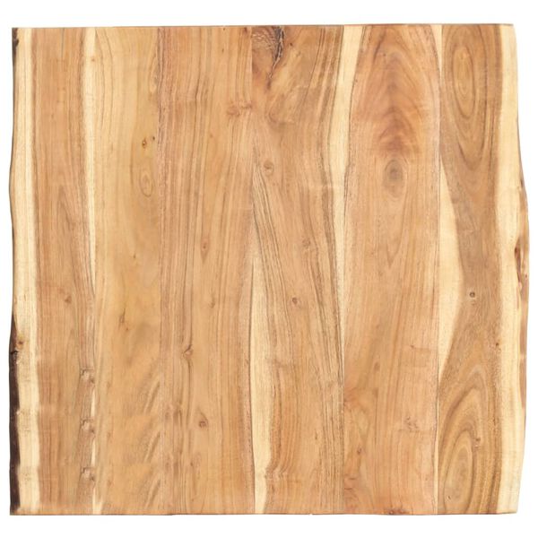 vidaXL Επιφάνεια Τραπεζιού 58 x (50-60) x 3,8 εκ. Μασίφ Ξύλο Ακακίας