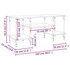 vidaXL Έπιπλο Τηλεόρασης Καφέ Δρυς 102x35x45,5 εκ. Επεξεργασμένο Ξύλο