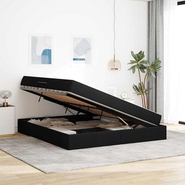 vidaXL &Kappa;&rho;&epsilon;&beta;ά&tau;&iota; &mu;&epsilon; &alpha;&pi;&omicron;&theta;&eta;&kappa;&epsilon;&upsilon;&tau;&iota;&kappa;ό &chi;ώ&rho;&omicron; &kappa;&alpha;&iota; &sigma;&tau;&rho;ώ&mu;&alpha; &Mu;&alpha;ύ&rho;&omicron; 160 x 200 cm