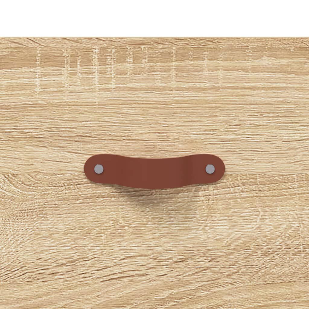 vidaXL Ντουλάπι Sonoma Δρυς 34,5x34x90 εκ. από Επεξεργασμένο Ξύλο