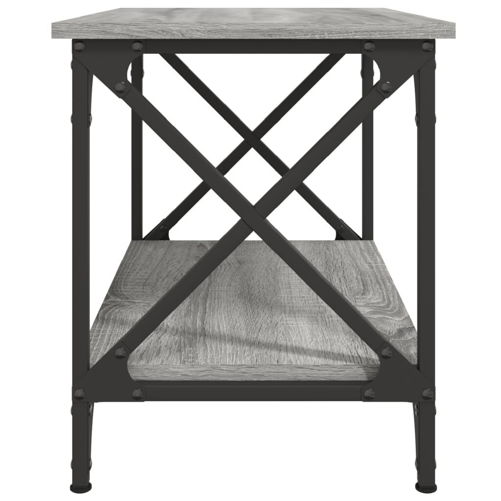 vidaXL Βοηθητικό Τραπέζι Γκρι Sonoma 55x38x45 εκ. Επεξεργασμένο Ξύλο