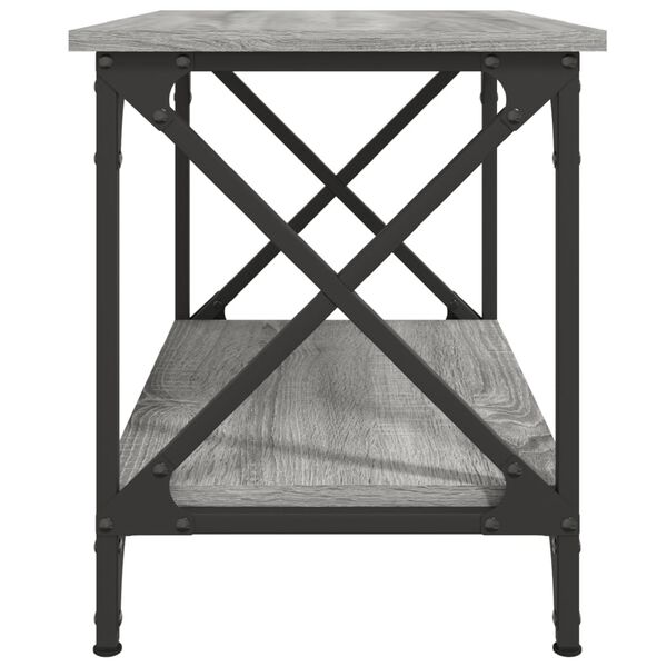 vidaXL Βοηθητικό Τραπέζι Γκρι Sonoma 55x38x45 εκ. Επεξεργασμένο Ξύλο