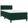 vidaXL &Kappa;&rho;&epsilon;&beta;ά&tau;&iota; Boxspring &mu;&epsilon; &Sigma;&tau;&rho;ώ&mu;&alpha; &Sigma;&kappa;&omicron;ύ&rho;&omicron; &Pi;&rho;ά&sigma;&iota;&nu;&omicron; 90x200 &epsilon;&kappa;. &Beta;&epsilon;&lambda;&omicron;ύ&delta;&iota;&nu;&omicron;