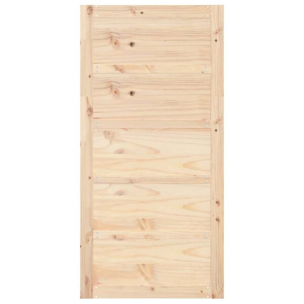 vidaXL Πόρτα Αχυρώνα 100x1,8x204,5 εκ. από Μασίφ Ξύλο Πεύκου