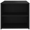 vidaXL Τραπέζι Βοηθητικό Μαύρο 50 x 50 x 45 εκ. από Επεξ. Ξύλο