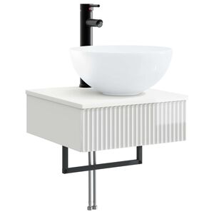 vidaXL &Nu;&iota;&pi;&tau;ή&rho;&alpha;&sigmaf; &Tau;&omicron;ί&chi;&omicron;&upsilon; &Gamma;&upsilon;&alpha;&lambda;&iota;&sigma;&tau;&epsilon;&rho;ό &Lambda;&epsilon;&upsilon;&kappa;ό 40 x 41 x 40,5 &epsilon;&kappa;