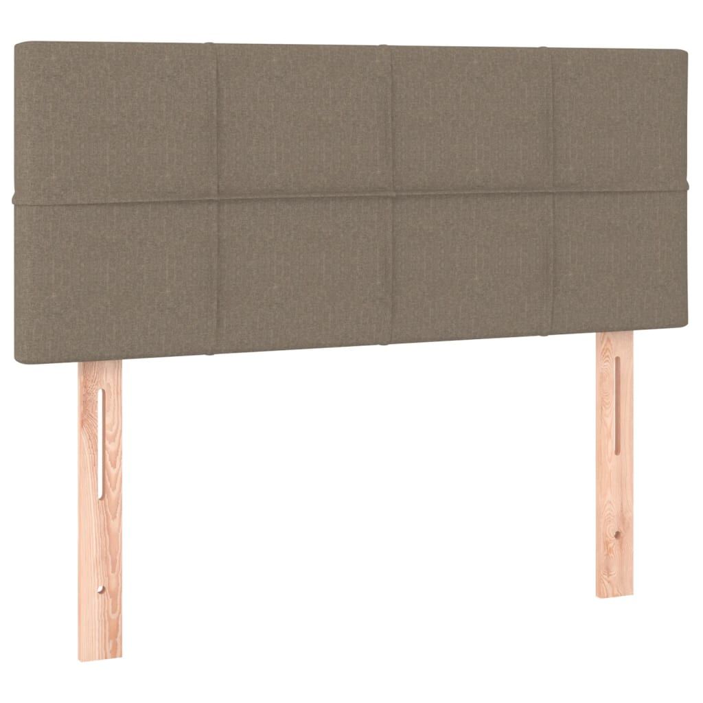 vidaXL Κεφαλάρι Κρεβατιού Taupe 80 x 5 x 78/88 εκ. Υφασμάτινο