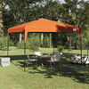 vidaXL Σκηνή Canopy Pop-up Πορτοκαλί 300 x 300 cm ύφασμα