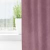 vidaXL Κουρτίνες με κουρτίνες 2 pcs Σκούρο Ροζ 140 x 175 cm Βελούδο