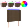 vidaXL &Kappa;&epsilon;&phi;&alpha;&lambda;ά&rho;&iota; &Kappa;&rho;&epsilon;&beta;&alpha;&tau;&iota;&omicron;ύ LED &Sigma;&kappa;&omicron;ύ&rho;&omicron; &Kappa;&alpha;&phi;έ 83x16x118/128 &epsilon;&kappa;. &Upsilon;&phi;&alpha;&sigma;&mu;ά&tau;&iota;&nu;&omicron;