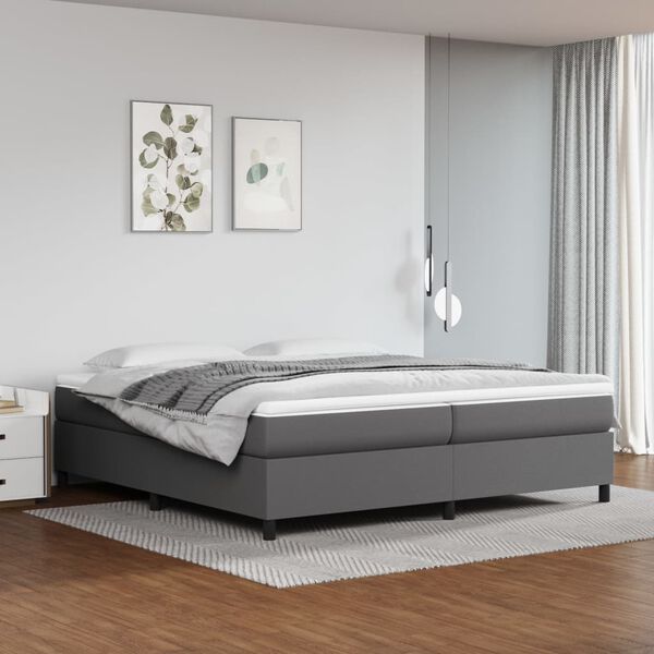 vidaXL &Kappa;&rho;&epsilon;&beta;ά&tau;&iota; Boxspring &mu;&epsilon; &Sigma;&tau;&rho;ώ&mu;&alpha; &Gamma;&kappa;&rho;&iota; 200x200 &epsilon;&kappa;. &Sigma;&upsilon;&nu;&theta;&epsilon;&tau;&iota;&kappa;ό &Delta;έ&rho;&mu;&alpha;
