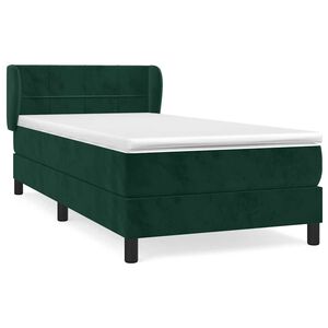 vidaXL &Kappa;&rho;&epsilon;&beta;ά&tau;&iota; Boxspring &mu;&epsilon; &Sigma;&tau;&rho;ώ&mu;&alpha; &Sigma;&kappa;&omicron;ύ&rho;&omicron; &Pi;&rho;ά&sigma;&iota;&nu;&omicron; 80x200 &epsilon;&kappa;. &Beta;&epsilon;&lambda;&omicron;ύ&delta;&iota;&nu;&omicron;