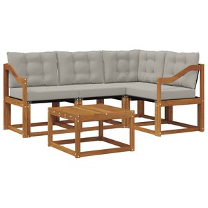 vidaXL &Sigma;&epsilon;&iota;&rho;ά &Kappa;&alpha;&nu;&alpha;&pi;έ &Epsilon;&xi;&omega;&tau;&epsilon;&rho;&iota;&kappa;&omicron;ύ 5 pcs &Phi;&upsilon;&sigma;&iota;&kappa;ό &kappa;&alpha;&iota; &Alpha;&nu;&omicron;&iota;&chi;&tau;ό &Gamma;&kappa;&rho;&iota;