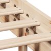 vidaXL Σκελετός Κρεβατιού Χωρίς Στρώμα 75x190 εκ Μασίφ Ξύλο Πεύκου