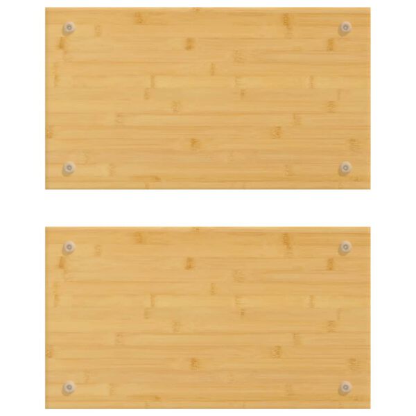 vidaXL Καλύμματα Εστιών Κουζίνας 2 Τεμ. 50 x 28 x 1,5 εκ. από Μπαμπού