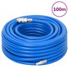 vidaXL Εύκαμπτος Σωλήνας Αέρα Μπλε 100 μ./0,6" από PVC