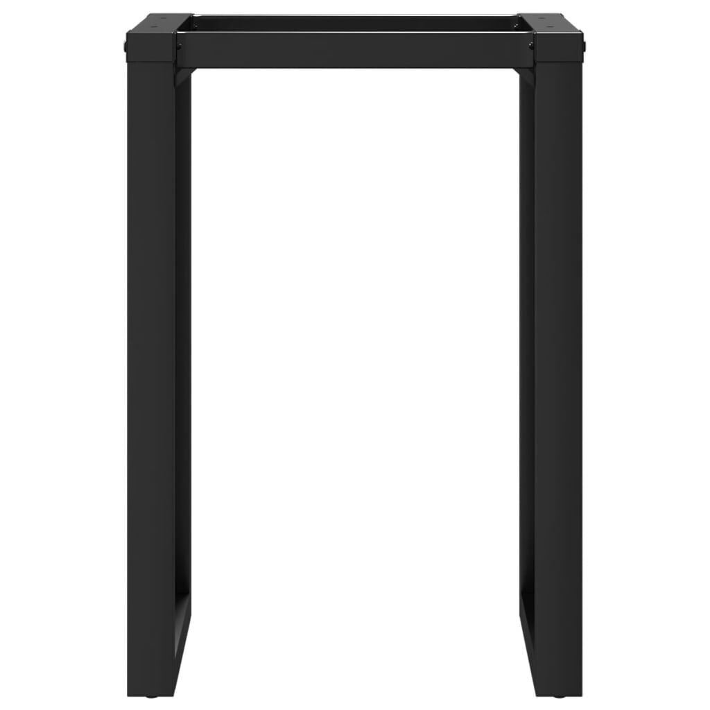 vidaXL Πόδια Τραπεζιού Σαλονιού σε Σχήμα «Ο» 50x40x73 εκ. Ατσάλι