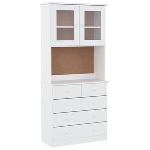 vidaXL &Nu;&tau;&omicron;&upsilon;&lambda;ά&pi;&iota; ALTA &Lambda;&epsilon;&upsilon;&kappa;ό 77 x 35 x 165 &epsilon;&kappa;. &alpha;&pi;ό &Mu;&alpha;&sigma;ί&phi; &Xi;ύ&lambda;&omicron; &Pi;&epsilon;ύ&kappa;&omicron;&upsilon;