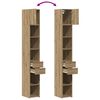 vidaXL &Nu;&tau;&omicron;&upsilon;&lambda;ά&pi;&iota; &alpha;&pi;&omicron;&theta;ή&kappa;&epsilon;&upsilon;&sigma;&eta;&sigmaf; 2 pcs Artisan Oak 30 x 42,5 x 225 &epsilon;&kappa;