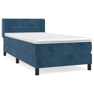 vidaXL &Kappa;&rho;&epsilon;&beta;ά&tau;&iota; Boxspring &mu;&epsilon; &Sigma;&tau;&rho;ώ&mu;&alpha; &Sigma;&kappa;&omicron;ύ&rho;&omicron; &Mu;&pi;&lambda;&epsilon; 80 x 200 &epsilon;&kappa;. &Beta;&epsilon;&lambda;&omicron;ύ&delta;&iota;&nu;&omicron;