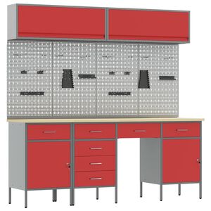 vidaXL &Sigma;&epsilon;&tau; &Nu;&tau;&omicron;&upsilon;&lambda;ά&pi;&alpha;&sigmaf; &Epsilon;&rho;&gamma;&alpha;&sigma;ί&alpha;&sigmaf; &mu;&epsilon; &sigma;&upsilon;&rho;&tau;ά&rho;&iota; &mu;&epsilon; &alpha;&pi;&omicron;&theta;ή&kappa;&epsilon;&upsilon;&sigma;&eta; 10 &tau;&mu;&chi;. &Kappa;ό&kappa;&kappa;&iota;&nu;&omicron;