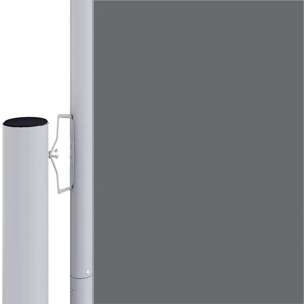 vidaXL Σκίαστρο Πλαϊνό Συρόμενο Ανθρακί 200 x 1000 εκ.