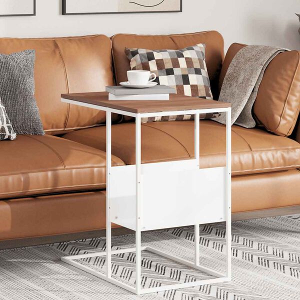 vidaXL &Tau;&rho;&alpha;&pi;έ&zeta;&iota; &Beta;&omicron;&eta;&theta;&eta;&tau;&iota;&kappa;ό &Lambda;&epsilon;&upsilon;&kappa;ό 55x36x59,5 &epsilon;&kappa;. &alpha;&pi;ό &Epsilon;&pi;&epsilon;&xi;&epsilon;&rho;&gamma;&alpha;&sigma;&mu;έ&nu;&omicron; &Xi;ύ&lambda;&omicron;