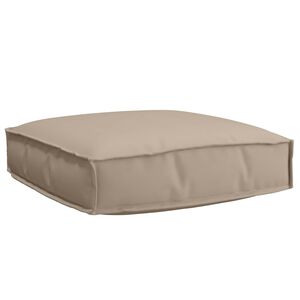 vidaXL Μαξιλάρι παλέτας για κάθισμα Taupe 60 x 60 x 12 cm
